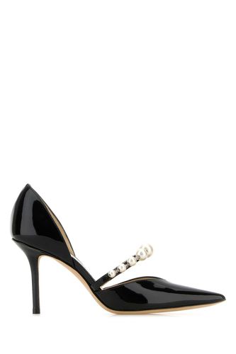 Black Leather Aurelie 85 Pumps - Jimmy Choo - Modalova