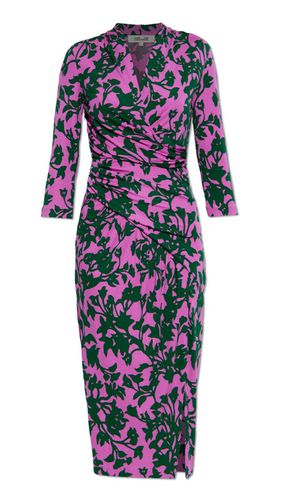 Tash All-over Patterned V-neck Dress - Diane Von Furstenberg - Modalova