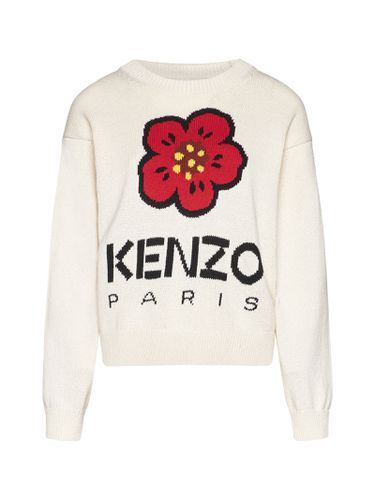 Kenzo Long Sleeve Crew-neck Sweater - Kenzo - Modalova