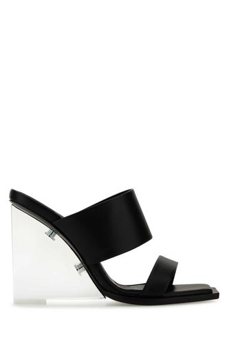 Leather Shard Mules - Alexander McQueen - Modalova