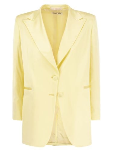 Agnese - Two-button Viscose Blend Blazer - Saulina Milano - Modalova