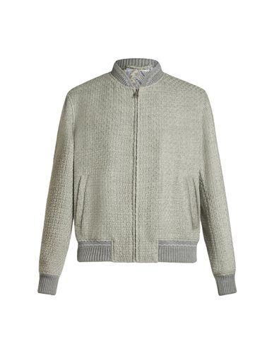 Etro Light Grey Wool Bomber Jacket - Etro - Modalova