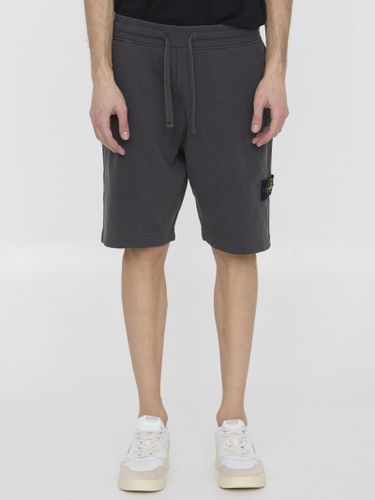 Stone Island Cotton Bermuda Shorts - Stone Island - Modalova