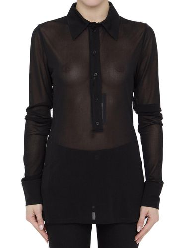 Buttoned Long-sleeved Shirt - Saint Laurent - Modalova