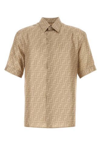 Fendi Printed Satin Shirt - Fendi - Modalova