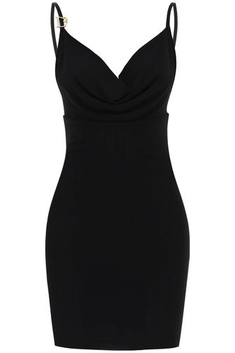 Sleeveless Mini Dress With Draped Neckline - Dsquared2 - Modalova