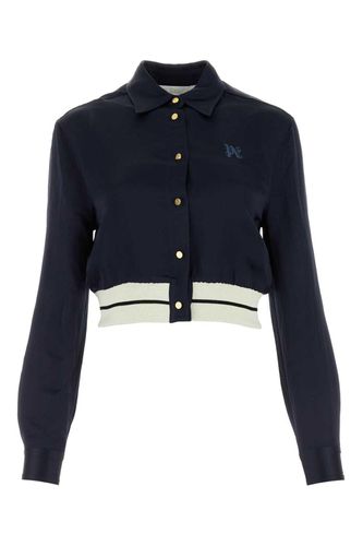 Monogram Embroidered Jacket - Palm Angels - Modalova