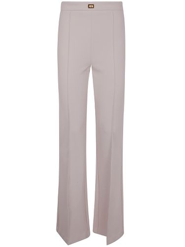 Wide Leg Classic Trousers - Elisabetta Franchi - Modalova