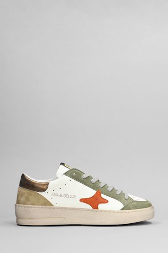 Sneakers In Suede And Leather - AMA-BRAND - Modalova