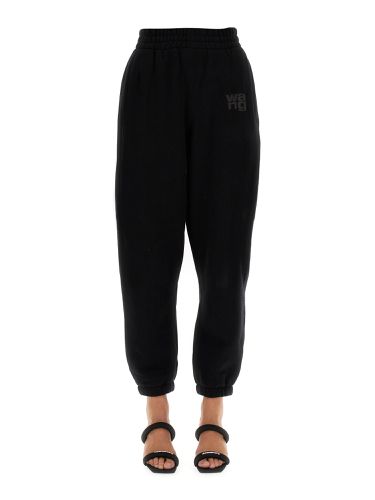 Alexander Wang Embossed Logo Pants - Alexander Wang - Modalova