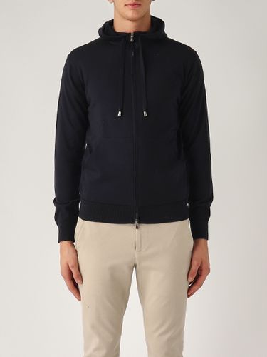 Full-zip Con Cappuccio Merinos Hoodie - Filippo De Laurentiis - Modalova