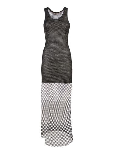 Palm Angels Double Layer Mesh Dress - Palm Angels - Modalova