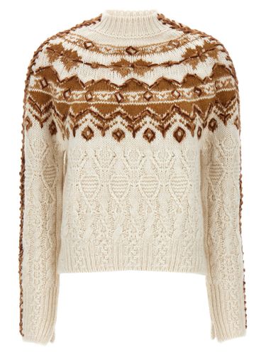 Ermanno Scervino Jacquard Sweater - Ermanno Scervino - Modalova