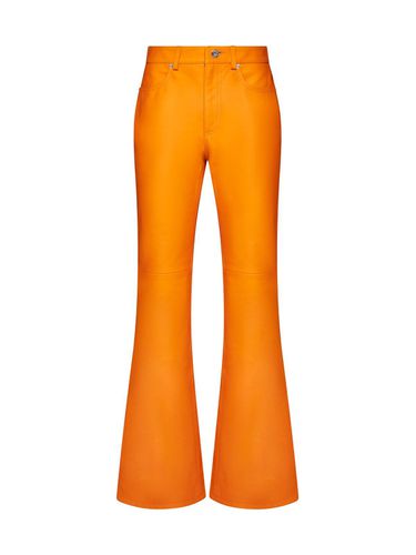J. W. Anderson High-waisted Leather Bootcut Trousers - J.W. Anderson - Modalova