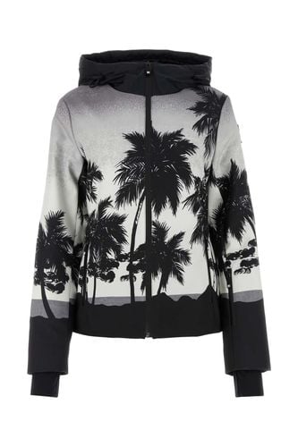 Printed Polyester Palm Ski Jacket - Palm Angels - Modalova