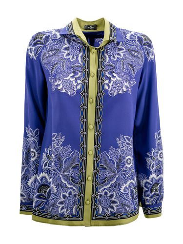 Etro Shirt In Silk Crepe De Chine - Etro - Modalova