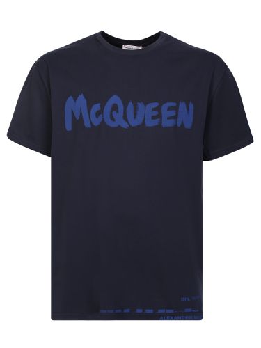 Mcqueen Graffiti T-shirt - Alexander McQueen - Modalova