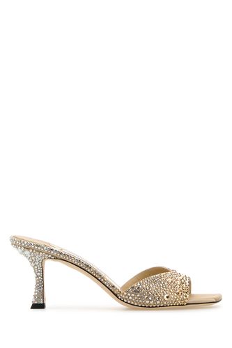 Embellished Satin Skye Mules - Jimmy Choo - Modalova