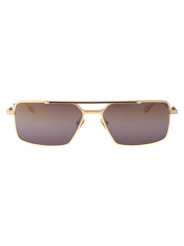 V - Sei Sunglasses - Valentino Eyewear - Modalova