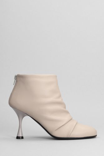 High Heels Ankle Boots In Leather - Marc Ellis - Modalova