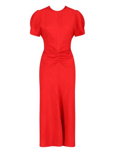 Victoria Beckham Draped Midi Dress - Victoria Beckham - Modalova