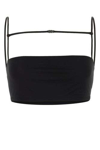 Dsquared2 Black Viscose Crop Top - Dsquared2 - Modalova