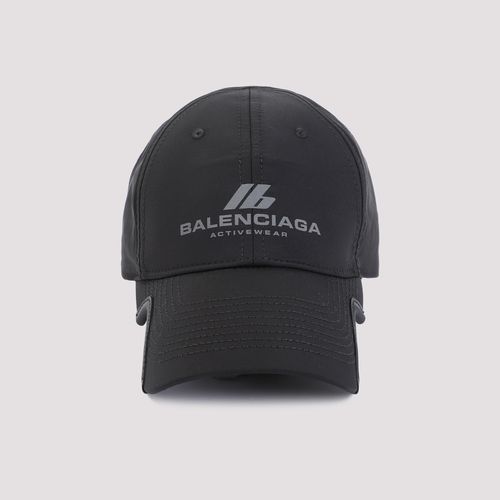 Black Polyester Baseball Cap - Balenciaga - Modalova