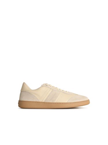 Leather Achille 1 Sneakers - Ferragamo - Modalova