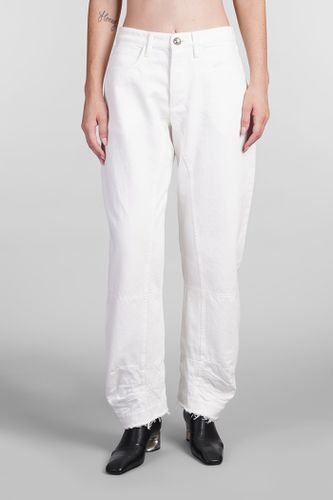 Jil Sander Jeans In White Cotton - Jil Sander - Modalova