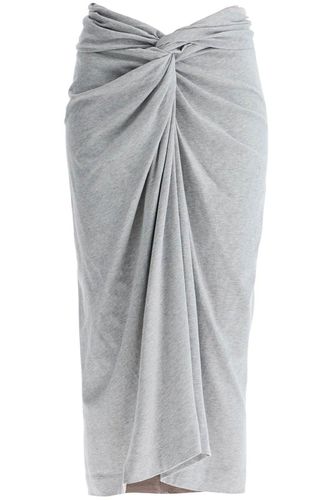 High Waist Draped Skirt - Dries Van Noten - Modalova