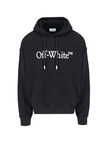 Off-White Logo Hoodie - Off-White - Modalova