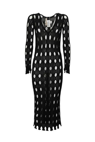 Pinko Ring Perforated Dress - Pinko - Modalova