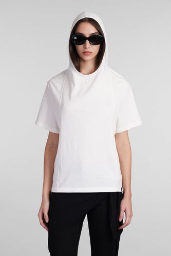 Courrèges T-shirt In White Cotton - Courrèges - Modalova