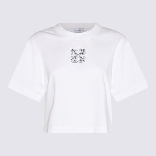 Off-White White Cotton T-shirt - Off-White - Modalova