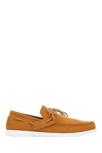 Marni Camel Suede Lace-up Shoes - Marni - Modalova