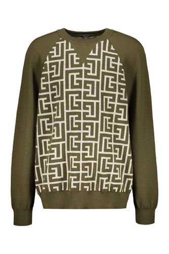 Balmain Knitted Sweatshirt - Balmain - Modalova