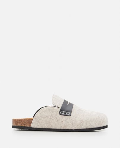 J. W. Anderson Felt Loafer Mules - J.W. Anderson - Modalova