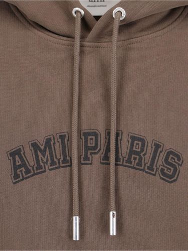 Paris Logo Hoodie - Ami Alexandre Mattiussi - Modalova