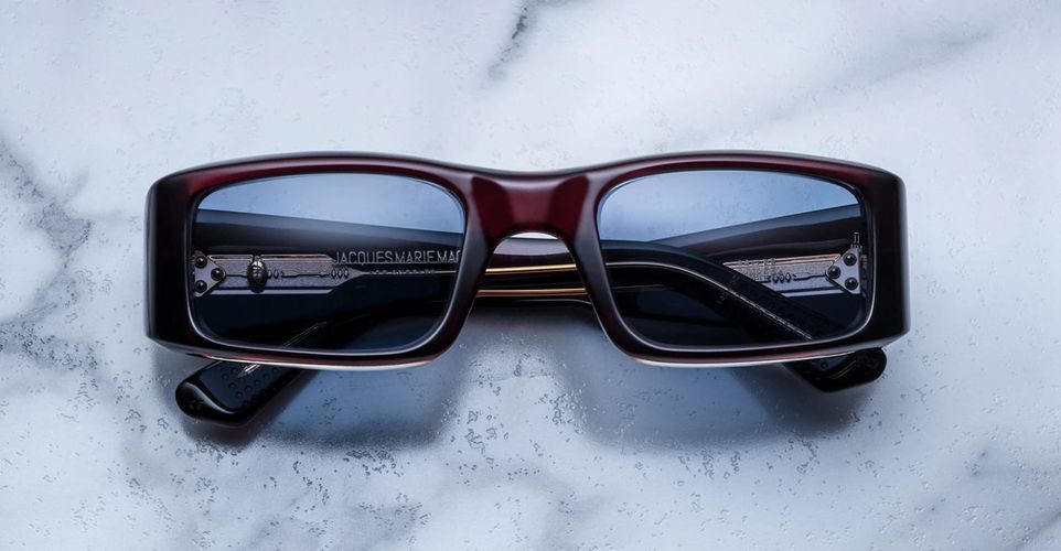 Harrison - Burgundy Sunglasses - Jacques Marie Mage - Modalova