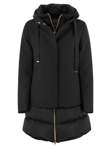 Herno A-shape Down Jacket With Hood - Herno - Modalova