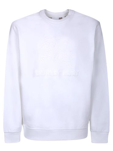 Burberry Rayner White Sweatshirt - Burberry - Modalova