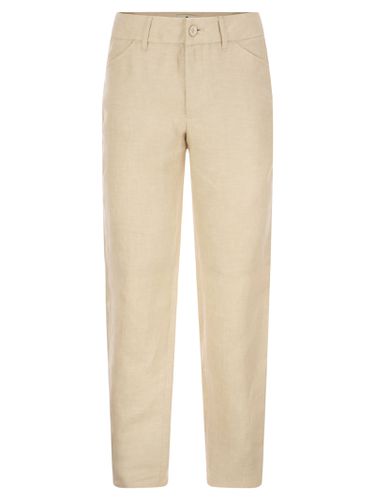 Etro Linen Pants - Etro - Modalova