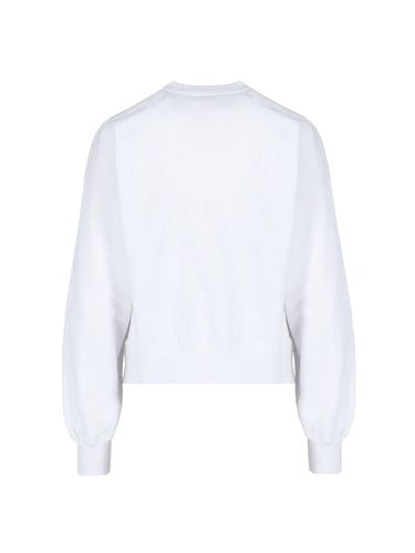 Gucci Logo Crewneck Sweatshirt - Gucci - Modalova