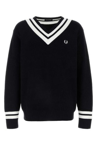 Cotton Blend Sweater - Fred Perry - Modalova