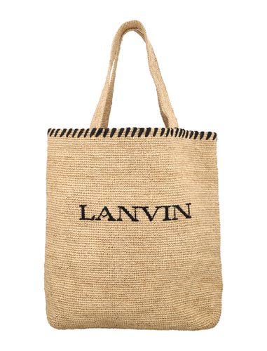 Lanvin Rafia Tote - Lanvin - Modalova