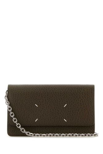 Maison Margiela Mud Leather Clutch - Maison Margiela - Modalova