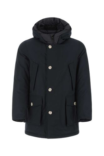 Dark Blue Cotton Blend Arctic Parka - Woolrich - Modalova