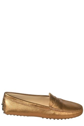 Metallic-finish Slip-on Loafers - Tod's - Modalova