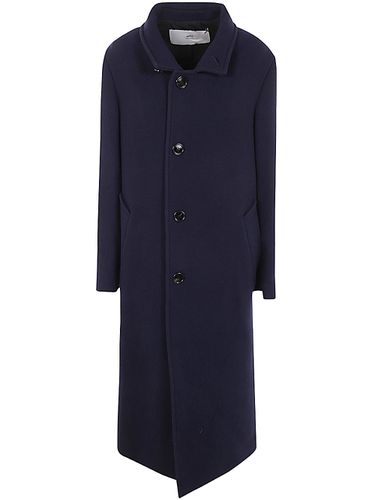 Long Coat High Collar - Ami Alexandre Mattiussi - Modalova