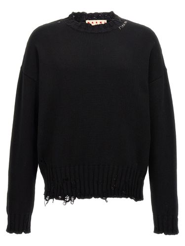 Marni Destroyed Effect Sweater - Marni - Modalova